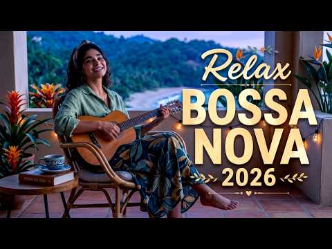 Autumn Bossa Nova Playlist 🍁☕ Peaceful Café Music for Work, Reading & Relaxation