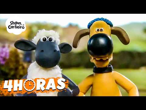 A AVENTURA DE SHAUN E BITZER 🐶🐑 ✨| SHAUN THE SHEEP TODAS AS TEMPORADAS 1