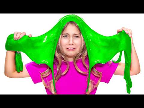 Slime-Chaos zu Hause! Eine Geschichte über Hilfsbereitschaft für Kinder