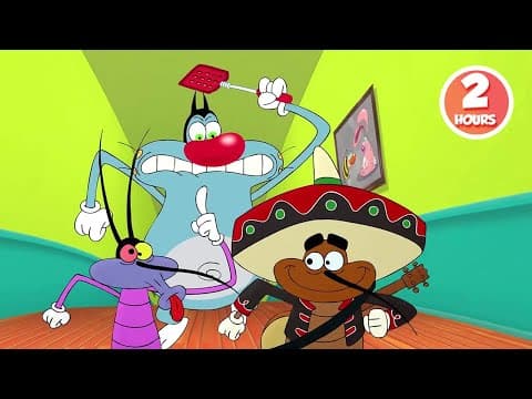 Who’s That Roach? | OGGY TV | 2 Hours Compilation | New Episodes in HD