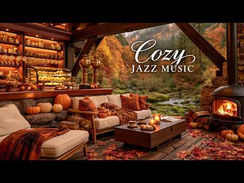 Cozy Jazz Music & Warm Autumn Jazz - Relaxing Smooth Piano Jazz For Cozy Coffee Vibes