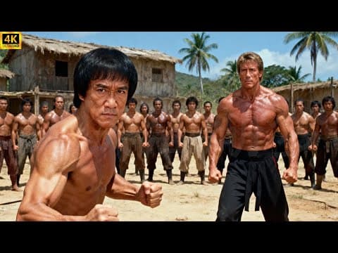 Muscular man fights seven at once, secretly a peerless martial arts master—instantly kills all!