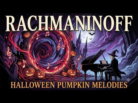 Rachmaninoff Halloween Music 🌑 The Piano Remembers Everything | Dark Romance
