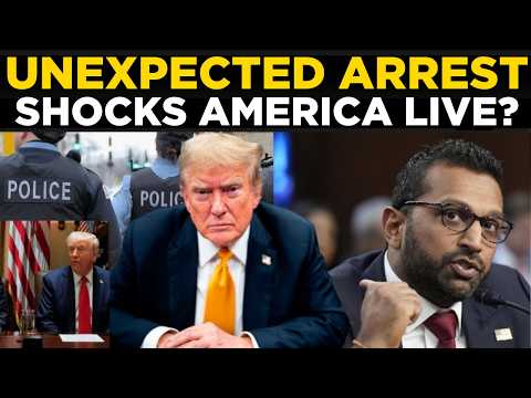 US News Live: Shocking Arrest in America | Kash Patel LIVE Update on Biden | Reveals Arrest Shock!