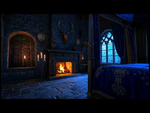 🛏️ The Sapphire Bedchamber - Quiet Safe Haven [Sleep/Study]