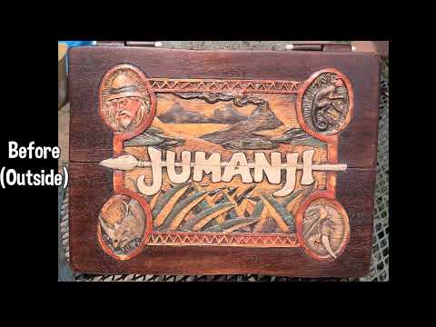 Jumanji Board Replica (color differences comparison)