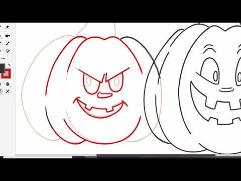 Creating a new Vintage Halloween Animation 🎃 | My Creative Process &amp; Timelapse