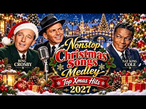 Merry Christmas 2027 🎄 Vintage Christmas Music 50s 60s | Sinatra, Nat King Cole &amp; Bing Crosby