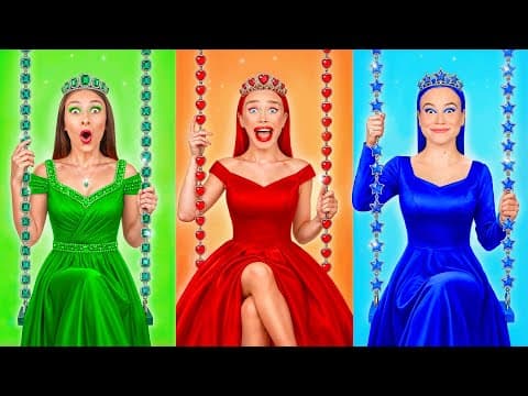 Ruby, Diamond and Emerald Girl at School