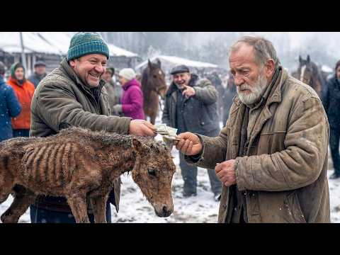 Everyone Laughed When the Old Man Bought a Dying Foal. You Won't Believe What Happened Next!