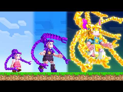 Upgrading LILY LOVEBRAIDS Into a GOD in Minecraft