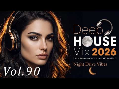 Deep House Mix 2026 🌃 Night Drive Vibes | Vocal House, Nu Disco & Late Night Deep House Vol. 90