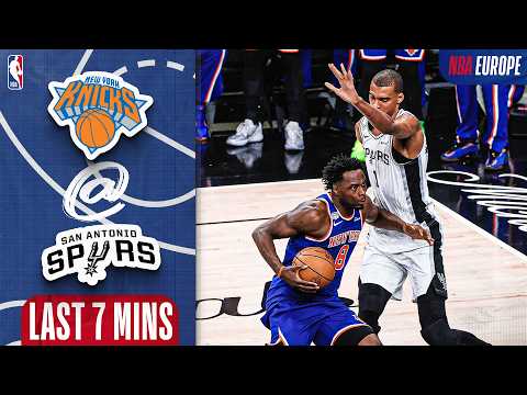 The Last 7 WILD Minutes Of Knicks @ Spurs 🔥🏀 NBA CHAMPIONSHIP DECIDER