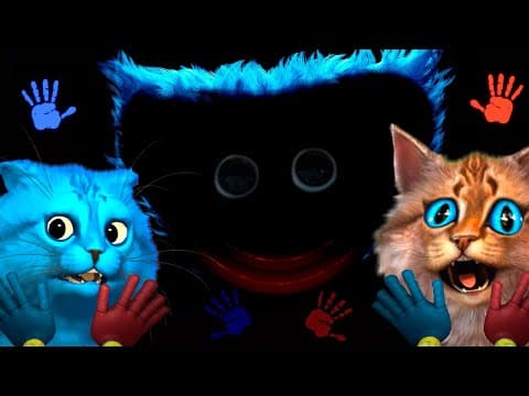 СТРАШНАЯ ИСТОРИЯ ИГРУШЕК Poppy Playtime Chapter 1 Прохождение игры Весёлый Кот и КОТЁНОК ЛАЙК
