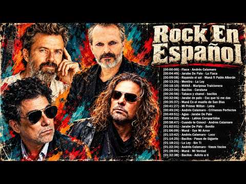 ROCK EN ESPAÑOL 80s y 90s 🎸 Grandes Éxitos de Maná, Soda Stereo, Caifanes, Enanitos Verdes y Más