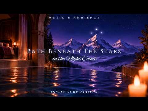 (NO MID-ROLL ADS) Night Court ACOTAR Ambience | 10 Hours of Deep Relaxation for Sleep, Reading etc.