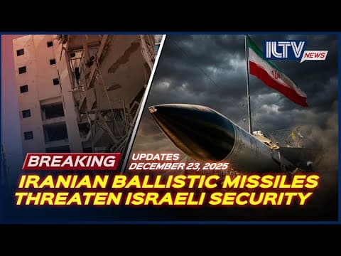 Israel Daily News - December 23, 2025 | Is Iran Gearing Up Again?