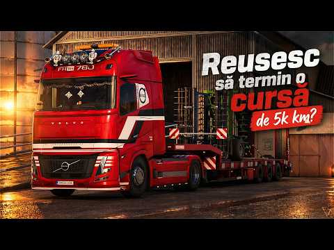 🔴LIVE: Euro Truck Simulator 2 : O cursă de 5k Km după ceva timp ~ Reusesc să o termin ...