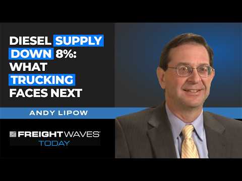 Diesel Supply Down 8%: What Trucking Faces Next