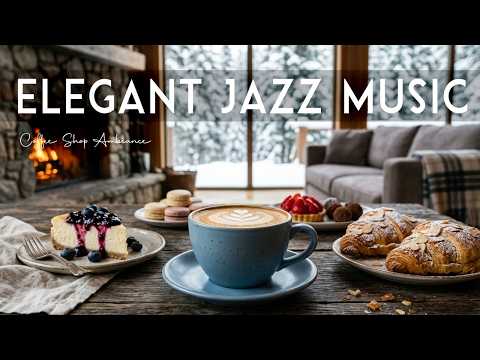 Elegant Jazz Music ☕ Bossa Nova background for  Happy Moods, Stress Relief and Holiday