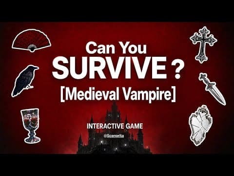 🏰 Can You SURVIVE as a Medieval Vampire? 🩸 | Interactive Story