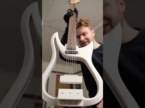 Magnetically hovering guitar strings sounds unreal!