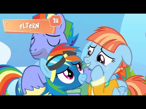 Rainbow Dashs Eltern kommen zurück 🩷 My Little Pony  Freundschaft ist Magie Deutsch Cartoon