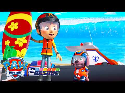 Danny X Tests His Rocket Powered Surf Board! 🏄 What Can Go Wrong? 🌊  | Full Episodes | PAW Patrol
