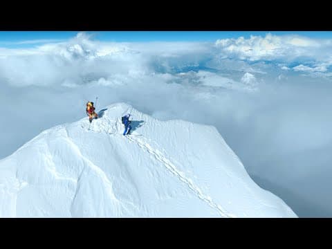 I Skied Down Mount Everest (world first, no oxygen)