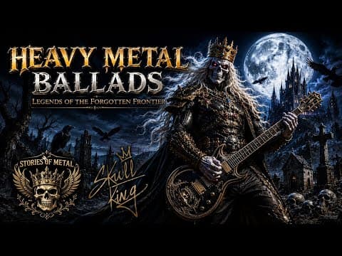 10 Epic Heavy Metal Ballads Inspired by American Legends | Dark Western Stories & Forgotten Myths