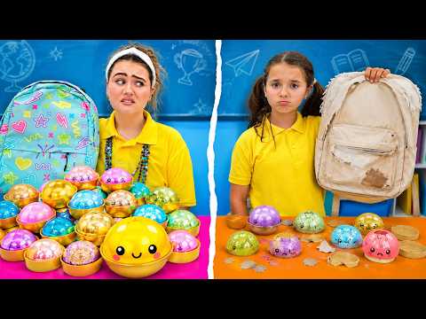Ruby and Bonnie Rich vs Poor School Story