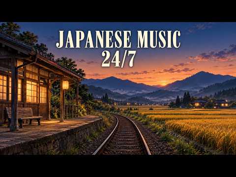 Rural Japan Radio 🌿 24/7 Relaxing Japanese Countryside Music for Study, Reading & Rest