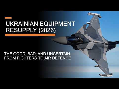 Ukrainian Equipment Resupply (2026) - The Good, Bad & Uncertain from Fighters to Air Defence