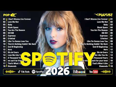 Taylor Swift ,Ed Sheeran, Rihanna, Zayn, Adele, Dua Lipa, Bruno Mars, Maroon 5 🎶 Billboard Hot 100