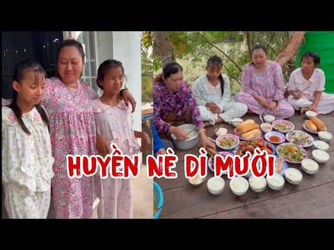 Huyền Rời Đi Về Nhà Khi Dì Mười Em Giang Mệt Nha