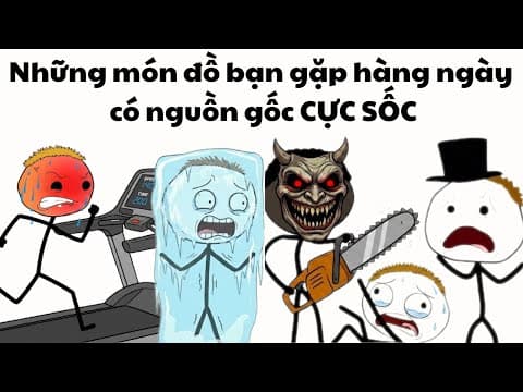 Những món đồ bạn gặp hàng ngày có nguồn gốc CỰC SỐC