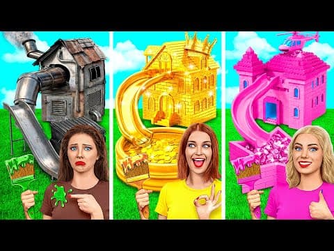 Colorful House Rich vs Broke vs Giga Rich | Funny Moments by Multi DO Best