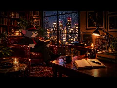 Noir Jazz Nights – Vintage Café Music for Study, Work & Relaxation - Mr. Midnight 