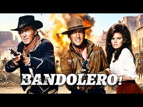 Bandolero! (1968) | James Stewart, Raquel Welch And Dean Martin Western Movie | English Dubbed