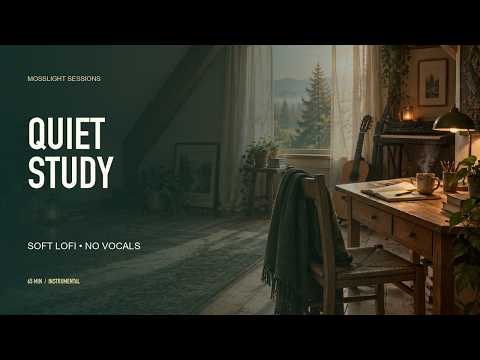 Your Quiet Morning 🧠 Gentle Study Lofi (65 Min)