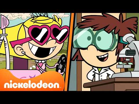 Loud House | 1 hora dos Loud encarando desafios sozinhos! 💪 | Nickelodeon em Português
