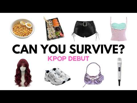 Can You Survive Your KPOP DEBUT? | Interactive Aesthetic Game