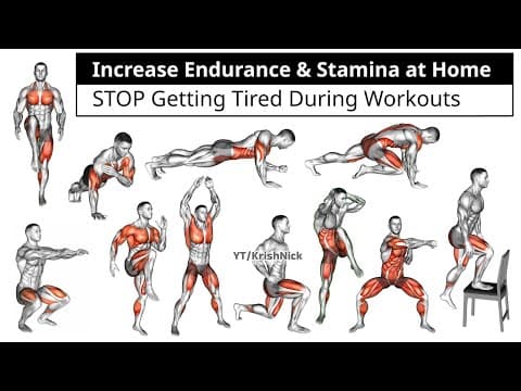 Increase Endurance & Stamina at Home | STOP Getting Tired During Workouts