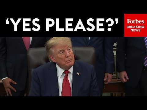 BREAKING NEWS: Trump Takes Questions From Reporters After Shock WH Ban On CNN, MSNOW, And Politico