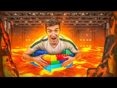 EVERYTHING IS LAVA CHALLENGE!! *Part 2