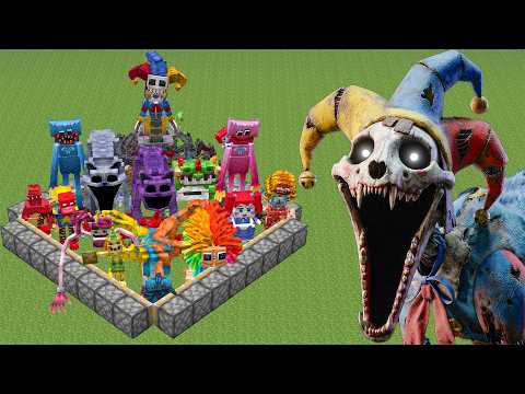 All Poppy Playtime Chapter 5 mobs combined in minecraft