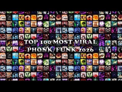 TOP 100 MOST VIRAL PHONK/FUNK 2026 🎵 PLAYLIST 🎵