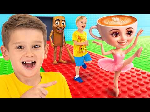Mike, Alice, and Nicole's Funny Escape Adventure for Kids