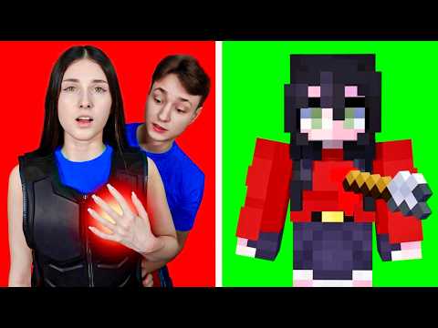 If MY GIRLFRIEND takes damage in Minecraft, she feels REAL PAIN...