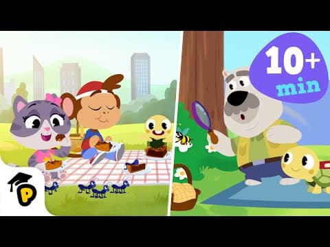 Dr. Panda's Spring Picnic | Kids Learning Cartoon | Dr. Panda TotoTime